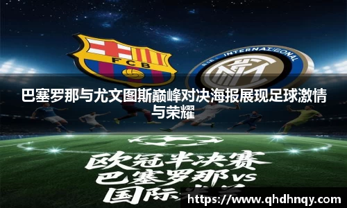 巴塞罗那与尤文图斯巅峰对决海报展现足球激情与荣耀